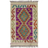 Handmade Vegetable Kelim 1' 11" x 2' 10" (ft) - No. R38760