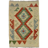 Handmade Vegetable Kilim 1' 11" x 2' 7" (ft) - No. R38764
