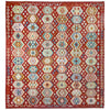 Handmade Vegetable Kilim 8' 2" x 11' 2" (ft) - No. R38786