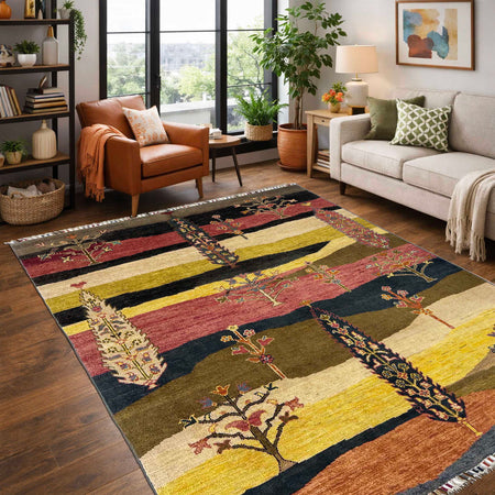 Tree of Life Qaleen 5' 2" x 6' 4" (ft) - No. R38790