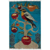 Hand Made Animal Picture Rug 3' 3" x 4' 9" (ft)- No. R38793