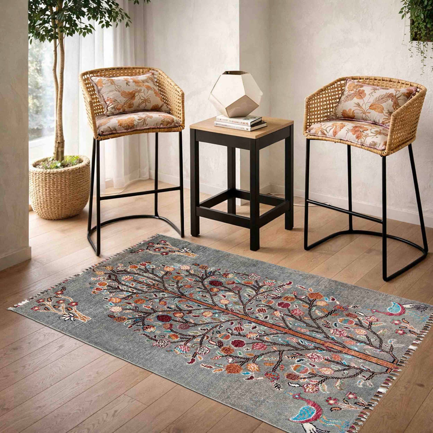 Tree of Life Qaleen 3' 5" x 5' 2" (ft) - No. R38794