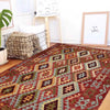 Handmade Vegetable Kilim 5' 1" x 6' 11" (ft) - No. R38806