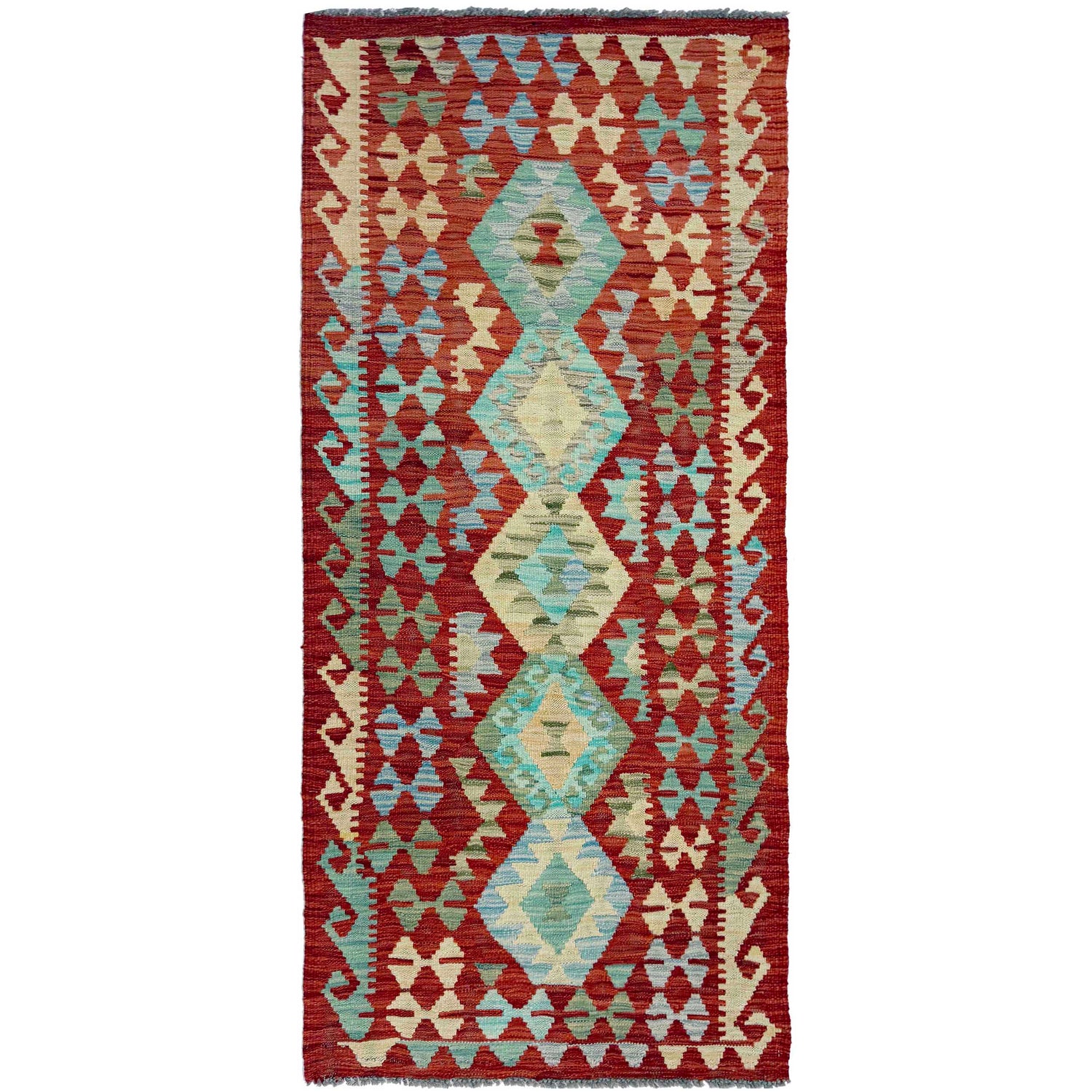 Vegetable Kelim Runner 2' 8" x 6' 3" (ft)- No. R38808