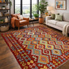 Handmade Vegetable Kelim 4' 9" x 6' 5" (ft) - No. R38810
