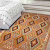 Handmade Vegetable Kilim 4' 7" x 6' 6" (ft) - No. R38811
