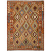 Handmade Vegetable Kelim 4' 5" x 6" 7" (ft) - No. R38823