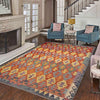 Handmade Vegetable Kelim 6' 0" x 8' 1" (ft) - No. R38940