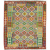 Handmade Vegetable Kilim 5' 1" x 6' 4" (ft) - No. R38947