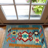 Handmade Vegetable Kilim 2' 0" x 2' 11" (ft) - No. R38958