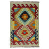 Handmade Vegetable Kilim 1' 11" x 2' 11" (ft) - No. R38969