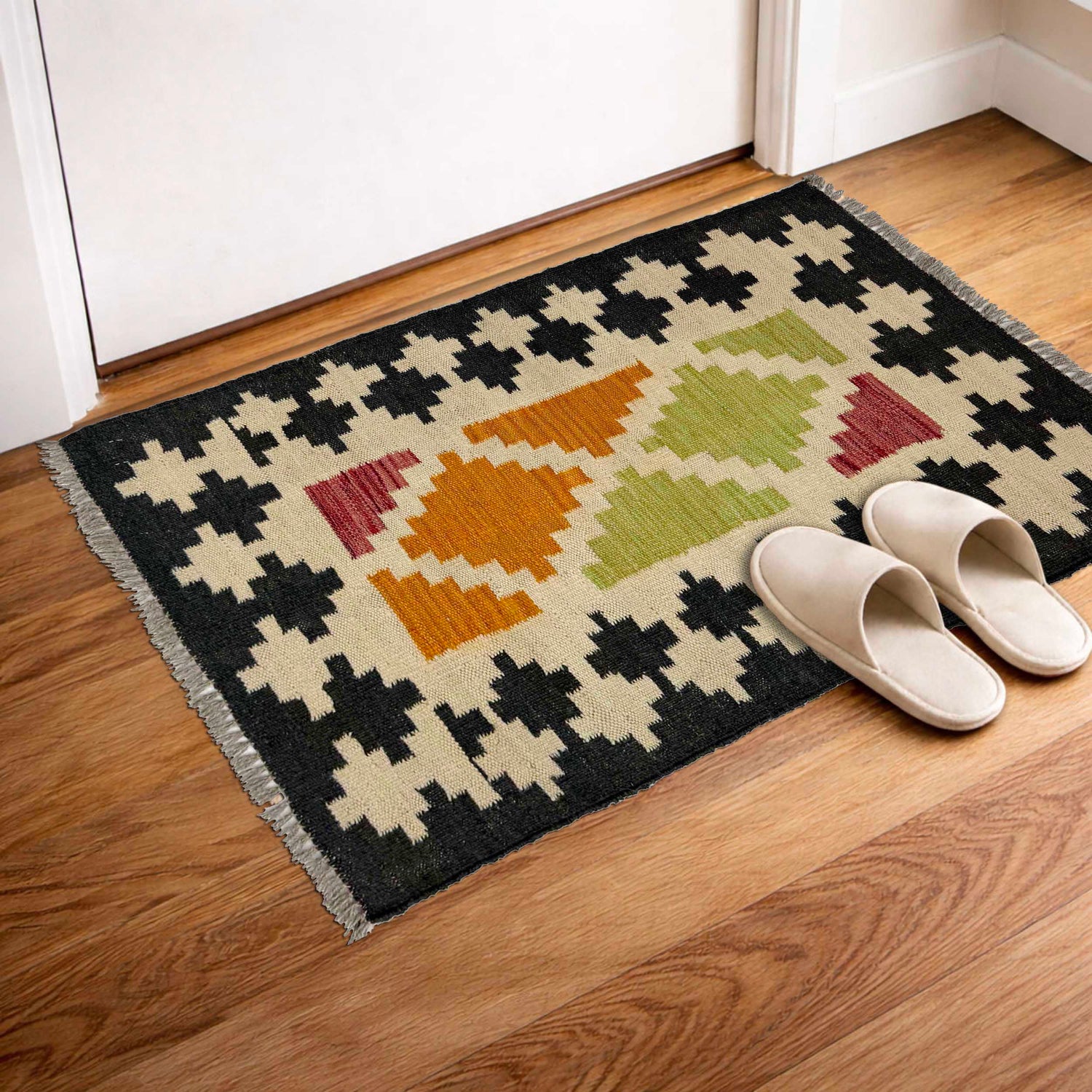 Handmade Vegetable Kelim 2' 0" x 3' 1" (ft) - No. R38974