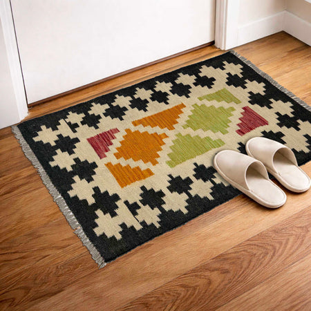Handmade Vegetable Kelim 2' 0" x 3' 1" (ft) - No. R38974
