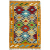 Handmade Vegetable Kilim 2' 7" x 4' 0" (ft) - No. R38990