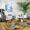 Handmade Vegetable Kilim 2' 7" x 4' 0" (ft) - No. R38990