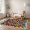 Handmade Vegetable Kilim 2' 7" x 3' 10" (ft) - No. R38995