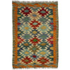 Handmade Vegetable Kelim 2' 7" x 3' 10" (ft) - No. R38996