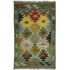 Handmade Vegetable Kilim 2' 7" x 4' 1" (ft) - No. R38999