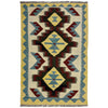 Handmade Vegetable Kilim 2' 9" x 4' 2" (ft) - No. R39004