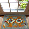 Handmade Vegetable Kelim 2' 0" x 3' 0" (ft) - No. R39006