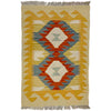 Handmade Vegetable Kelim 2' 1" x 3' 1" (ft) - No. R39023