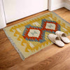Handmade Vegetable Kelim 2' 1" x 3' 1" (ft) - No. R39023