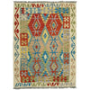 Handmade Vegetable Kelim 3' 5" x 5' 2" (ft) - No. R39031