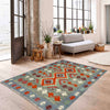 Handmade Vegetable Kelim 3' 9" x 5' 0" (ft) - No. R39033