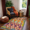 Handmade Vegetable Kilim 3' 3" x 4' 10" (ft) - No. R39034