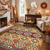 Handmade Vegetable Kilim 5' 2" x 6' 7" (ft) - No. R39036