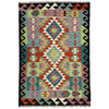 Handmade Vegetable Kelim 3' 1" x 5' 2" (ft) - No. R39038