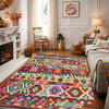 Handmade Vegetable Kelim 4' 9" x 6' 8" (ft) - No. R39047