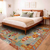 Handmade Vegetable Kelim 5' 11" x 8' 0" (ft) - No. R39049