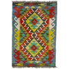 Handmade Vegetable Kelim 2' 1" x 2' 11" (ft) - No. R39053
