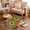 Handmade Vegetable Kelim 2' 1" x 2' 11" (ft) - No. R39053