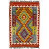 Handmade Vegetable Kilim 2' 1" x 3' 1" (ft) - No. R39058