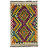 Handmade Vegetable Kelim 2' 2" x 3' 6" (ft) - No. R39059