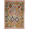 Handmade Vegetable Kelim 5' 1" x 7' 7" (ft) - No. R39065