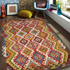 Handmade Vegetable Kilim 4' 4" x 6' 11" (ft) - No. R39072