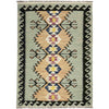 Handmade Vegetable Kilim 4' 1" x 6' 2" (ft) - No. R39076
