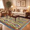 Handmade Vegetable Kelim 5' 0" x 5' 7" (ft) - No. R39077