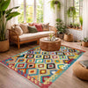 Handmade Vegetable Kilim 5' 3" x 6' 9" (ft) - No. R39083