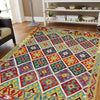 Handmade Vegetable Kelim 5' 1" x 6' 6" (ft) - No. R39084