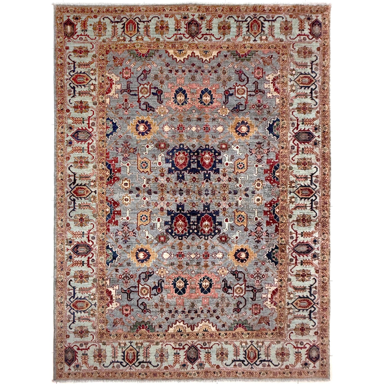 Luxury Sultani Carpet 6' 8" x 9' 9" (ft) - No. R39635