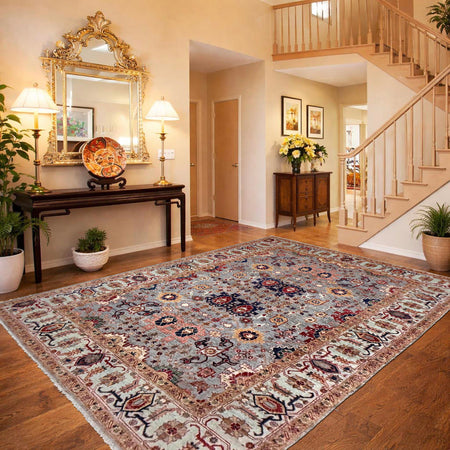 Luxury Sultani Carpet 6' 8" x 9' 9" (ft) - No. R39635
