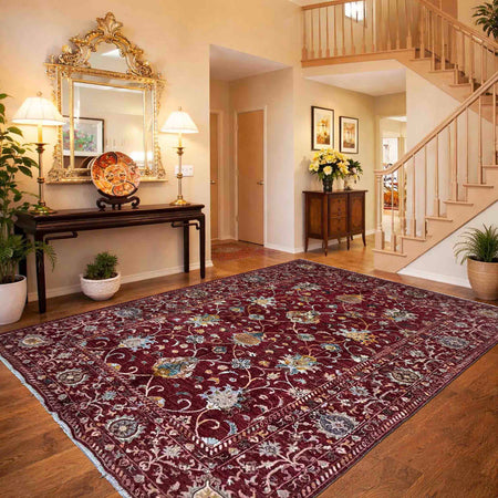 Handmade Sultani Area Rug 5' 8" x 7' 9" (ft) - No. R39636