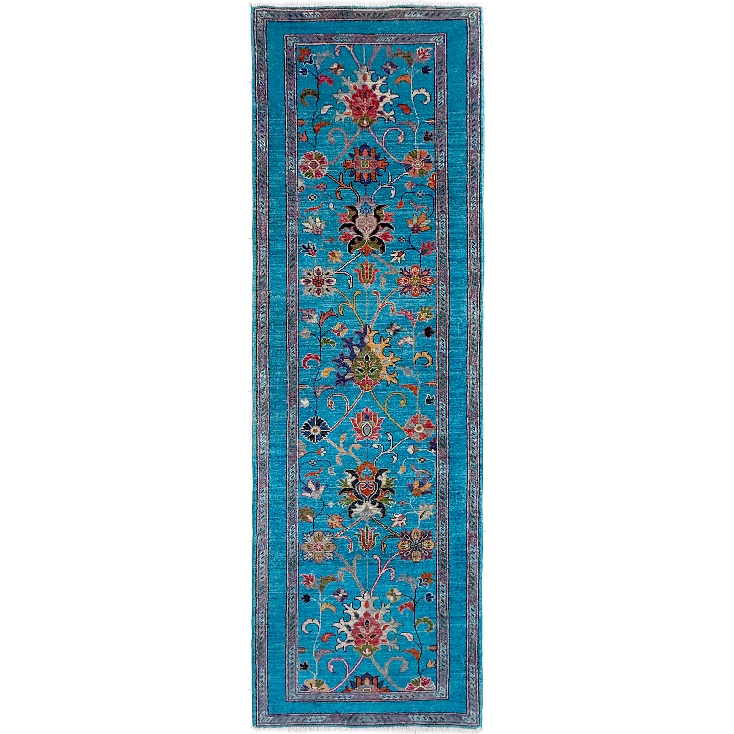 Hand-Knotted Sultani Rug Runner 2' 9" x 9' 4" (ft) - No. R39637