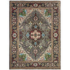 Hand Made Persian Design Heriz Carpet 6' 10" x 9' 7" (ft) - No. R39640