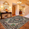 Hand Made Persian Design Heriz Carpet 6' 10" x 9' 7" (ft) - No. R39640