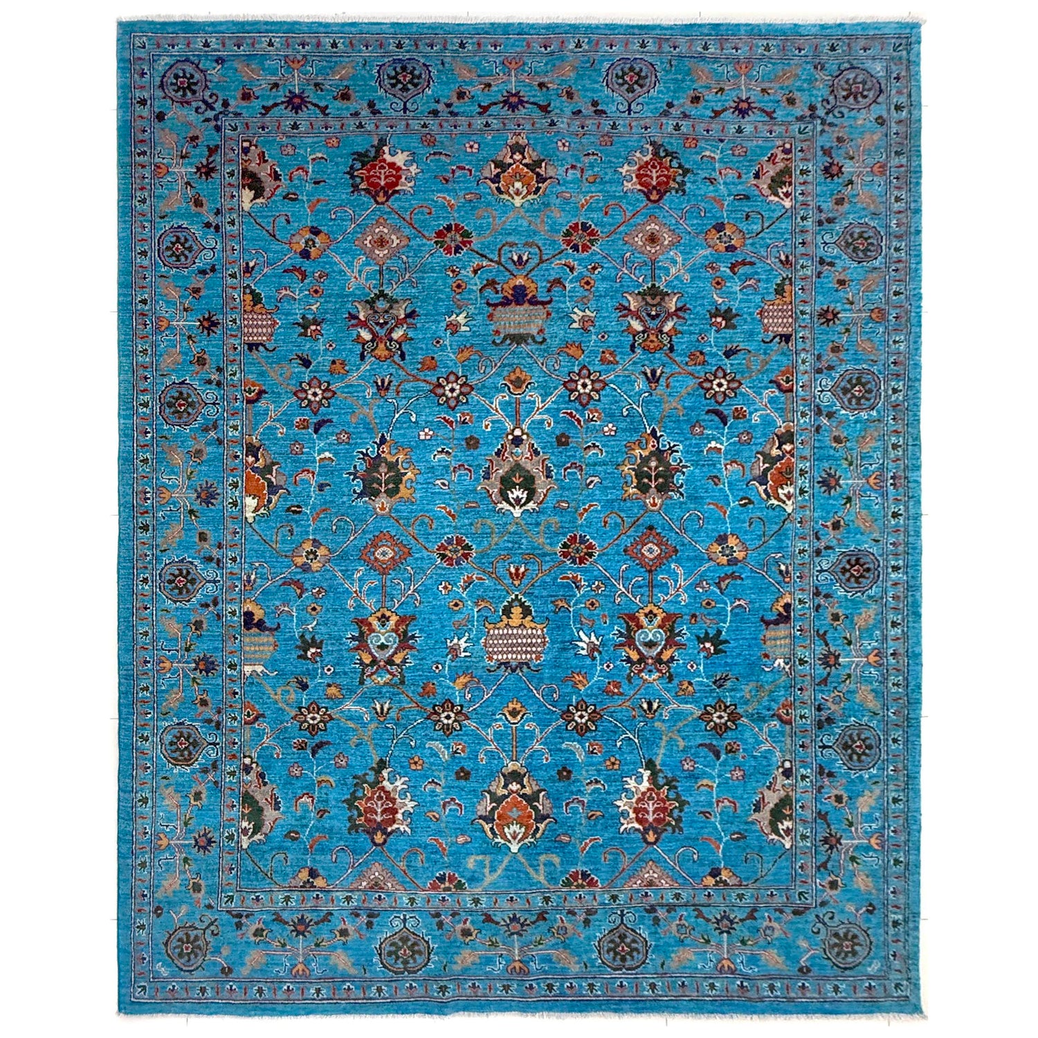 Contemporary Style Sultani Qaleen 6' 9" x 9' 6" (ft) - No. R39641